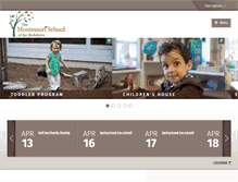Tablet Screenshot of berkshiremontessori.org